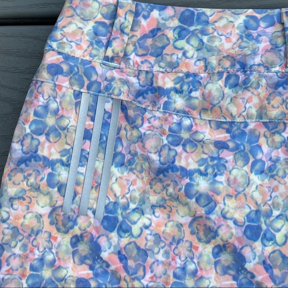 ADIDAS Floral Print Skort Active Skort women’s Size 4 New With Tags - Picture 7 of 10